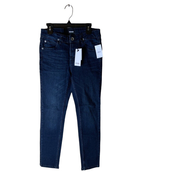 Hudson Kids Jeans Jude Original Skinny Size 10 Street Dark Wash Stretch Denim - Picture 1 of 13